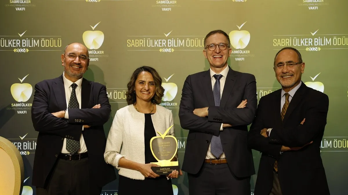 9. Sabri Ülker Bilim Ödülü sahibini buldu