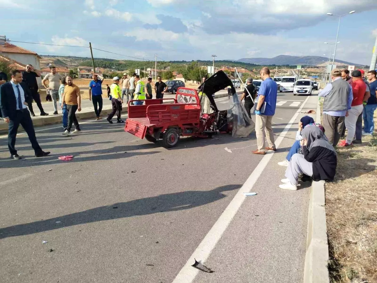 Çivril’de Elektrikli Motora Araç Çarptı: 1 Ölü
