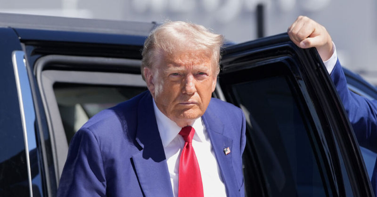 Silah sesleri duyuldu! “Trump güvende”