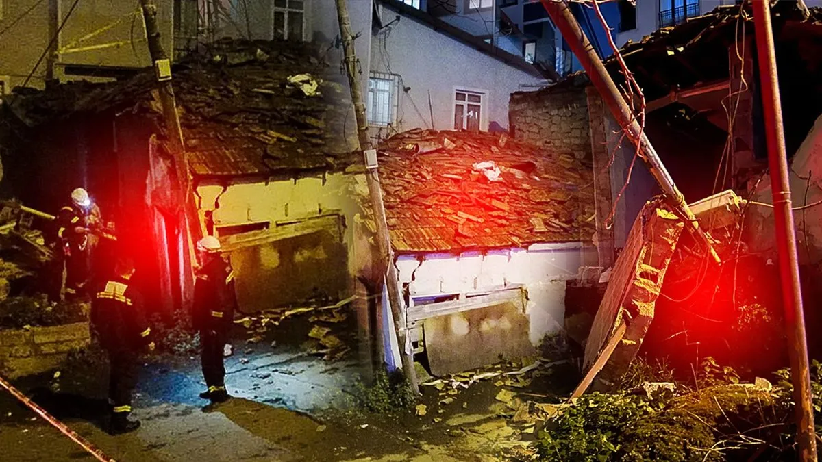 İstanbul’da bir gecekonduda patlama: 1 yaralı!