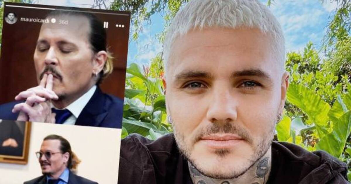 Mauro Icardi’den, Wanda Nara’ya Johnny Depp’li gönderme