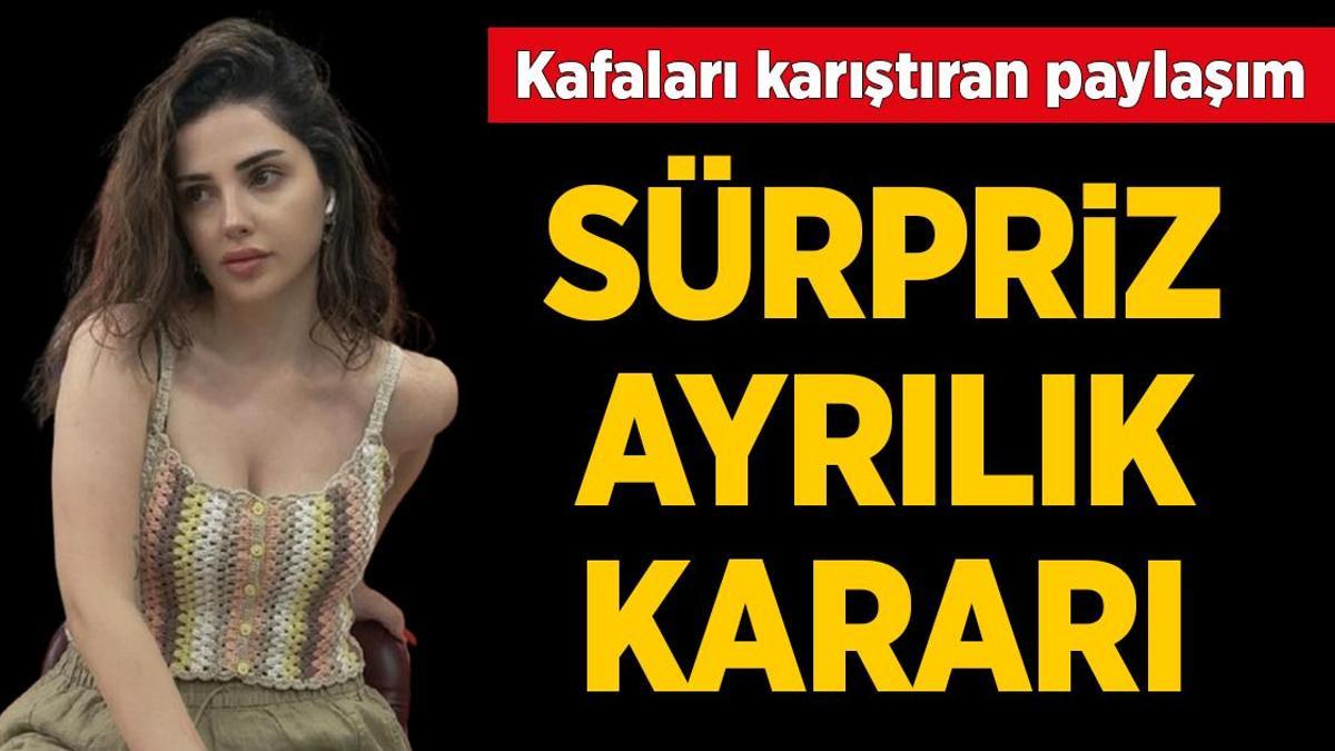 Özgür Turhan ve Deniz Bağdaş boşandı! Ayrılık kararı sonrası kafaları karıştıran paylaşım