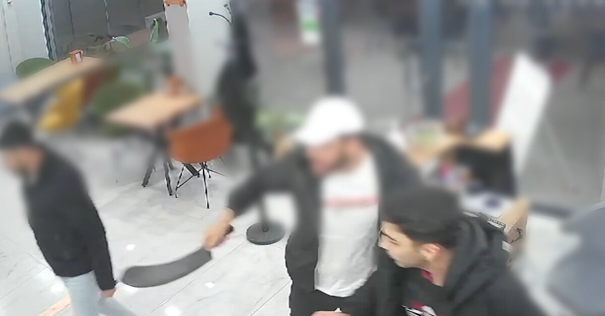 Palayla iş yerini bastılar