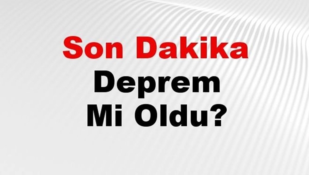 Son dakika Hakkari’de deprem mi oldu? Az önce deprem Hakkari’de nerede oldu? Hakkari deprem Kandilli ve AFAD son depremler listesi 14 Şubat 2025