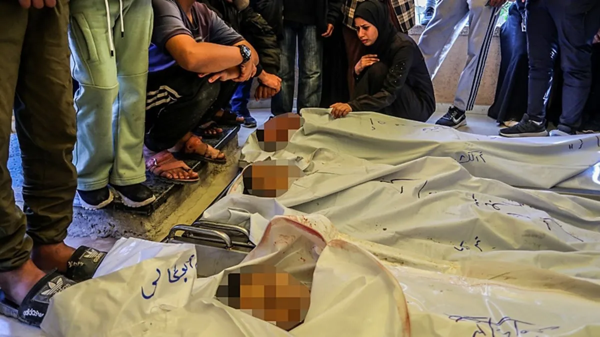 İsrail Gazze’de çocukları öldürmeye devam ediyor